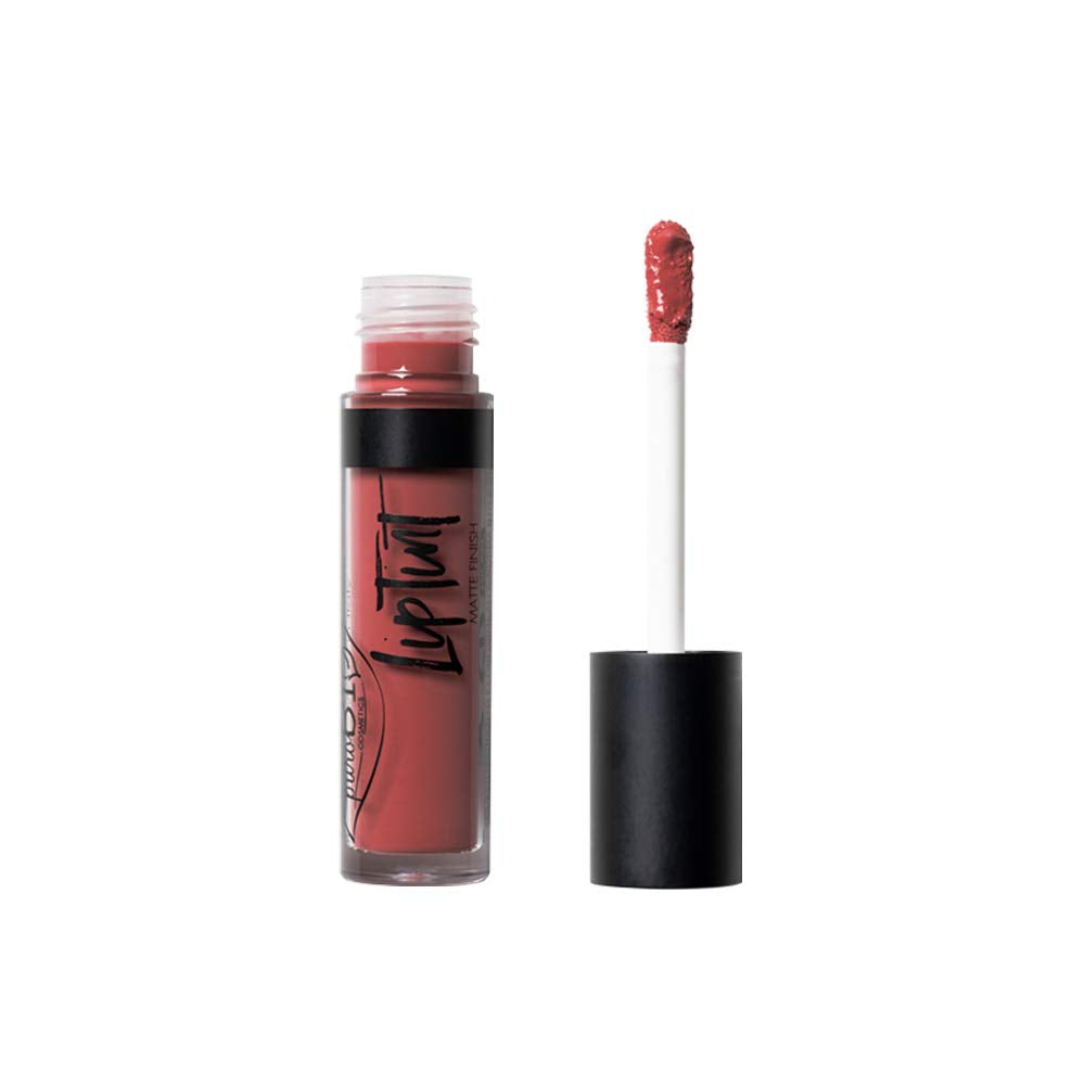 PuroBio Matte Lip Tint 06 Rosa Scuro - Natural, Organic, Paraben-Free Lip Color with Moisturizing Benefits