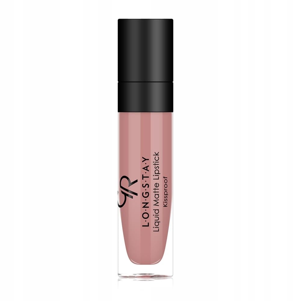 Golden Rose Liquid Matte Lipstick - Long-Lasting, Nourishing Lip Color with Vitamin E