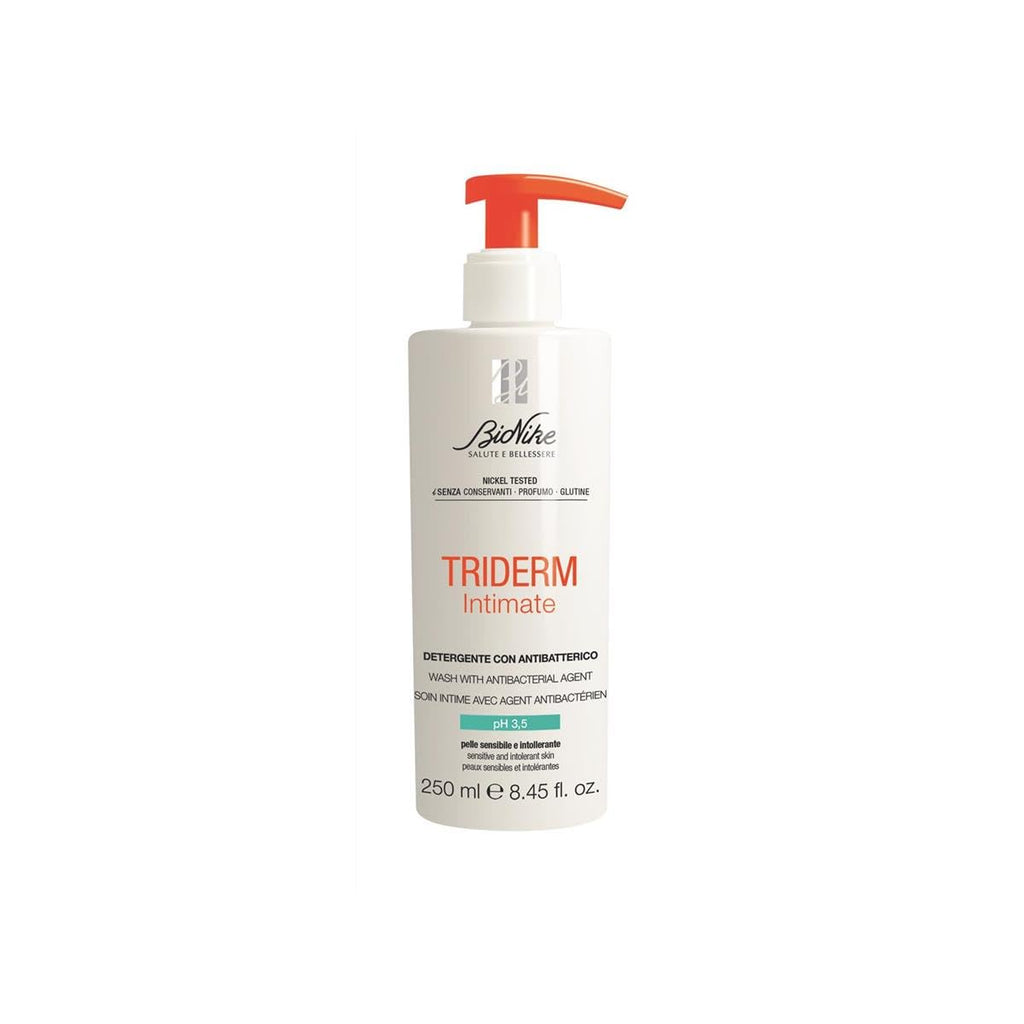 BioNike Triderm Intimate Wash - Gentle pH 3.5 for Sensitive Care, 8.45 fl oz