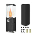 41K BTU Outdoor Propane Gas Patio Heater W/ Lockable Wheels (SAK98052) – SAKSBY WHOLESALE, view 12