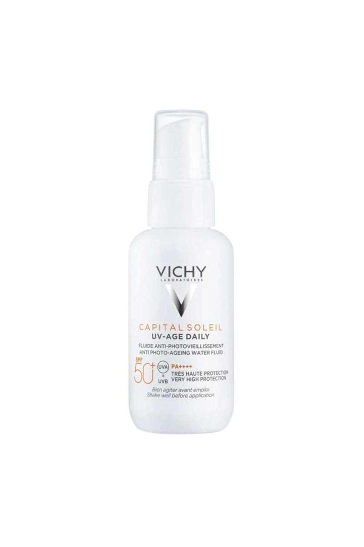 Vichy Capital Soleil UV-Age Daily SPF50+ Anti-Photoaging Sunscreen for Daily UV Protection - 40ml