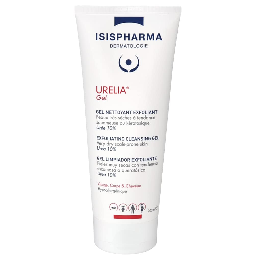 Isis Urelia Gel Cleanser For Face, Hair & Body - 200ml, Gentle & Versatile Sensitive Skin Care