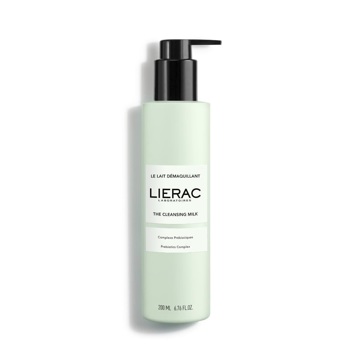 Lierac Vegan Cleansing Milk 200ml - Gentle, Non-Comedogenic Skincare for Normal to Dry Skin