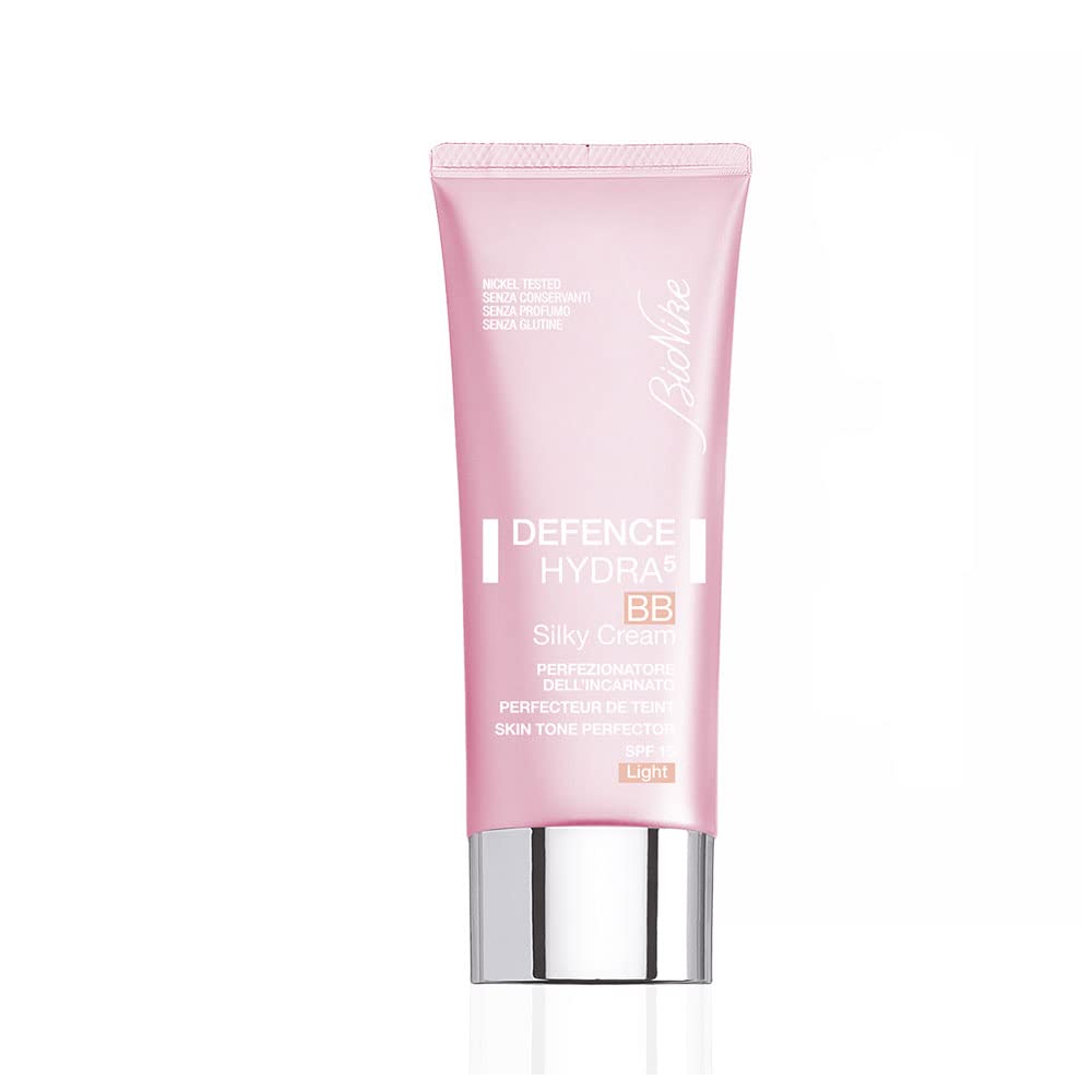 BioNike Defence BB Moisturizing Cream with Hyaluronic Acid & SPF15 - Lightweight, Skin Tone Evening Cream