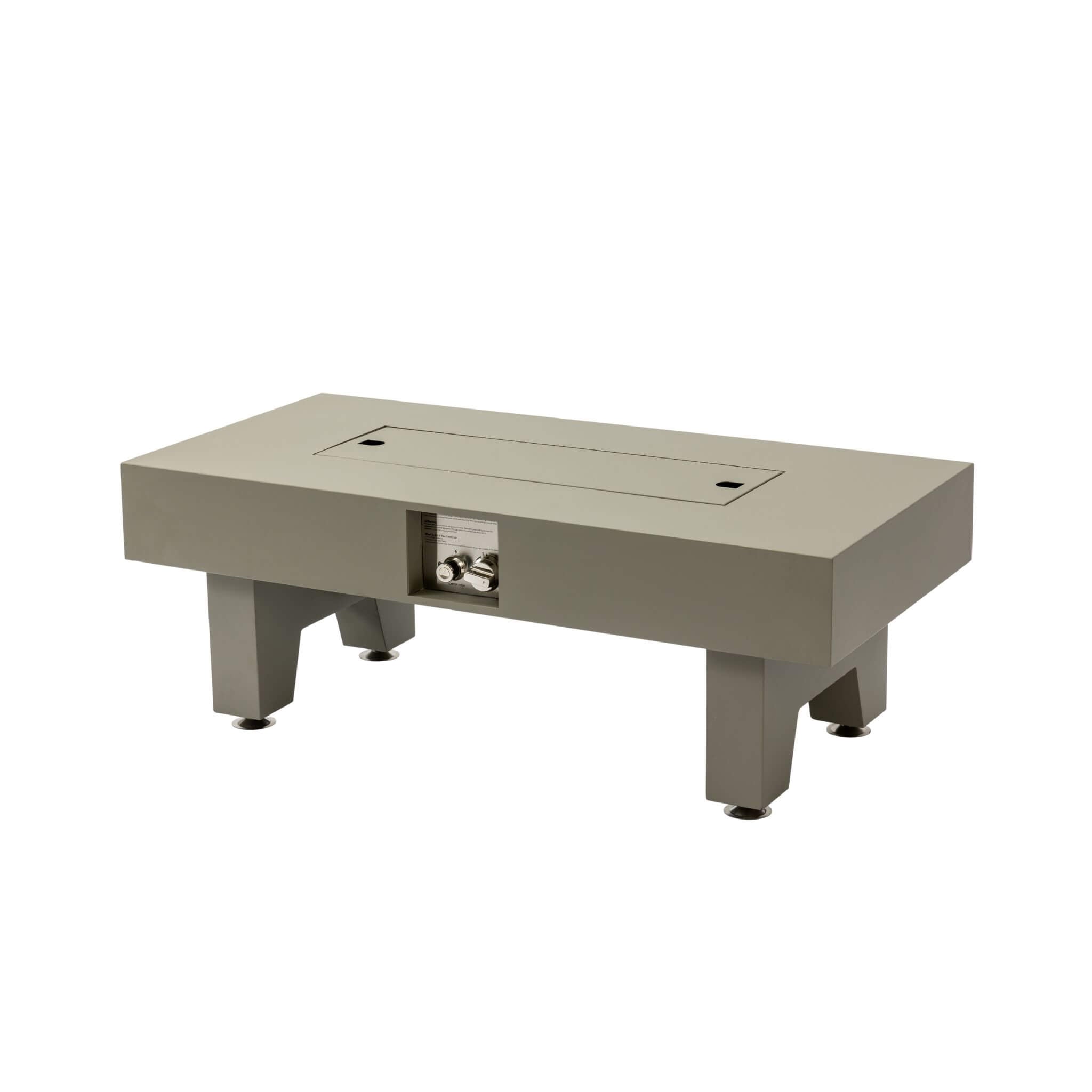 Alora 42-Inch 50K BTU Iron Liquid Propane Fire Pit Table With Glass Stones (SAK63845) – SAKSBY WHOLESALE, view 7