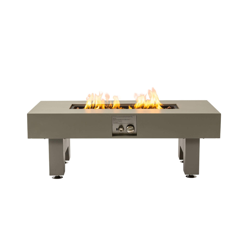 Alora 42-Inch 50K BTU Iron Liquid Propane Fire Pit Table With Glass Stones (SAK63845) – SAKSBY WHOLESALE