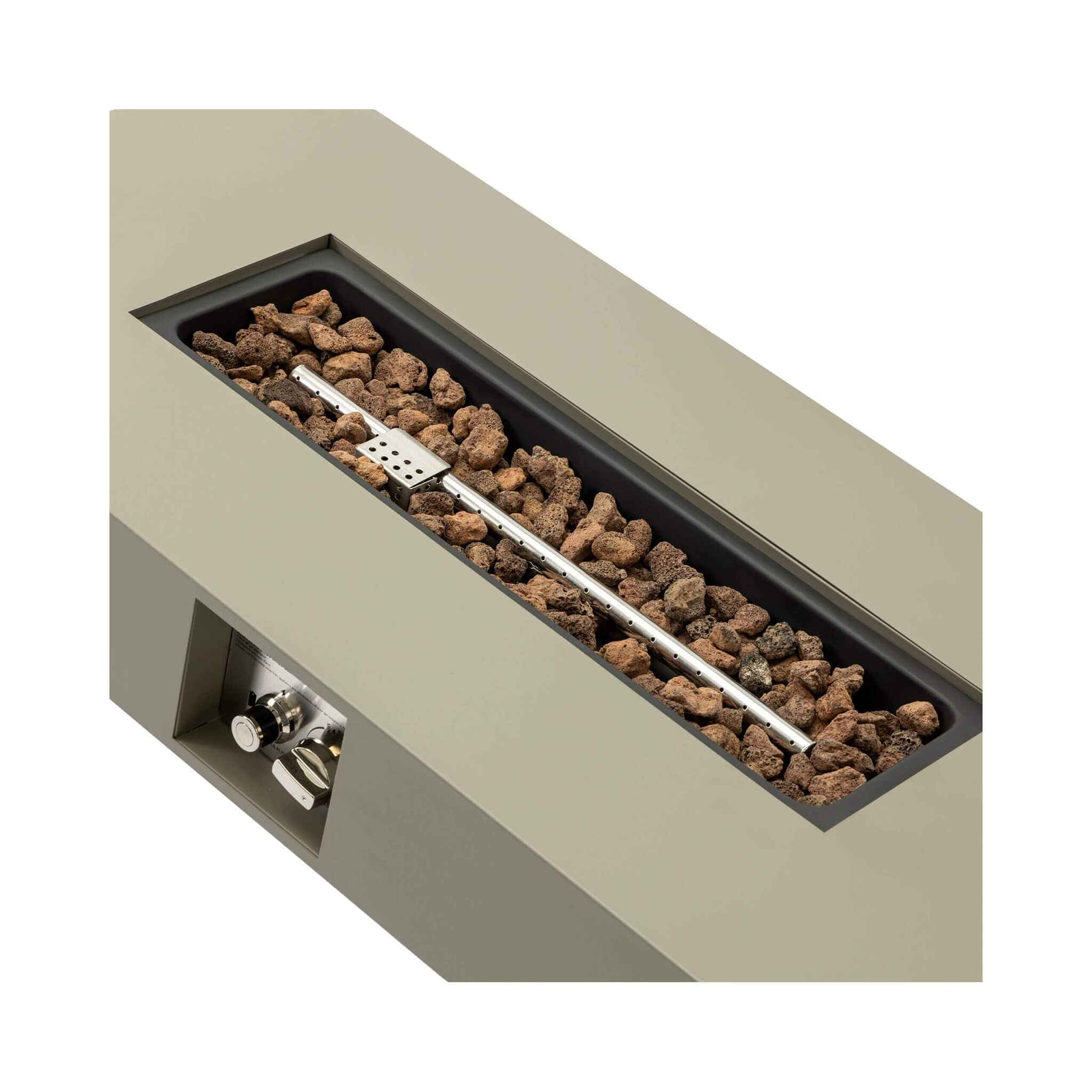 Alora 42-Inch 50K BTU Iron Liquid Propane Fire Pit Table With Glass Stones (SAK63845) – SAKSBY WHOLESALE, view 13
