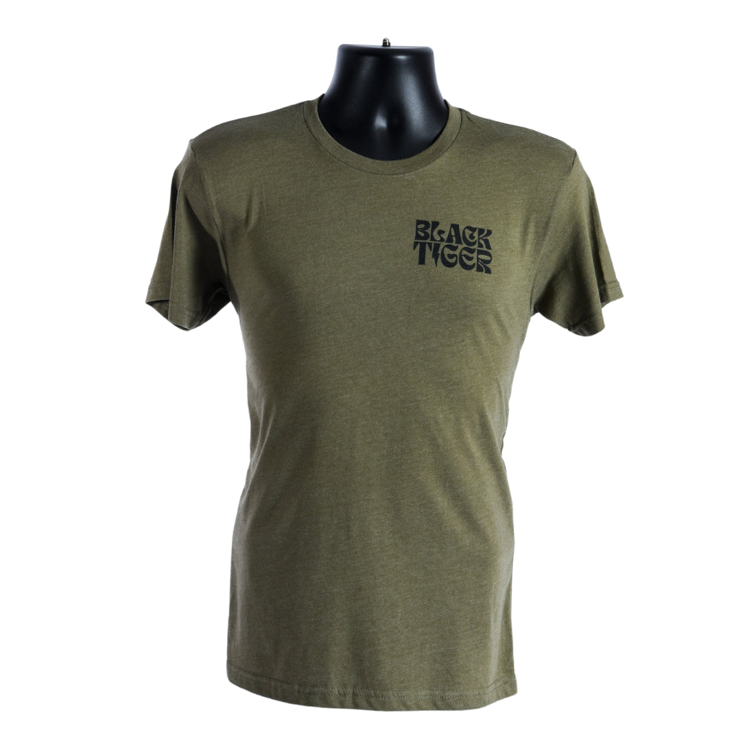 Black Tiger International Black Tiger Logo Tee Shirt — packaging or label