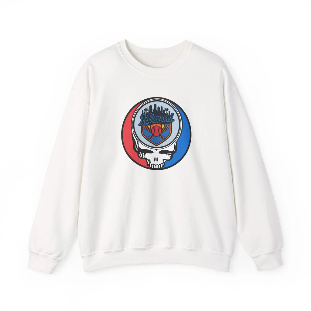 Miami Baseball Original StealieCrewneck Sweatshirt