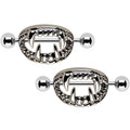 BodyCandy Scary Halloween Fangs Nipple Shield Set 14G 18mm — main product shot
