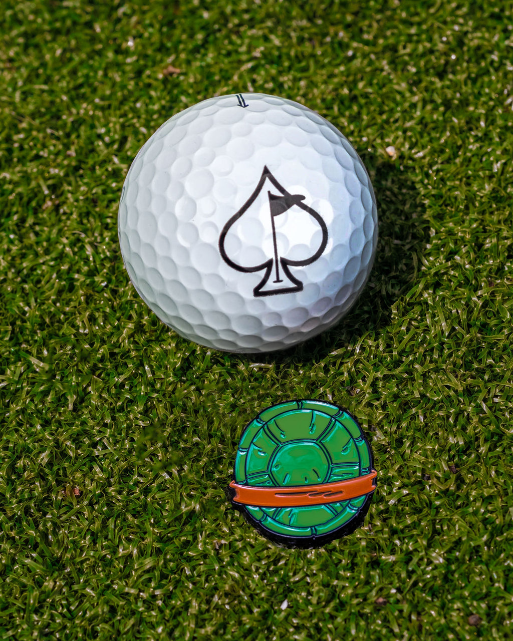 TMNT - Shell Shock Ball Marker – Pins and Aces, view 3