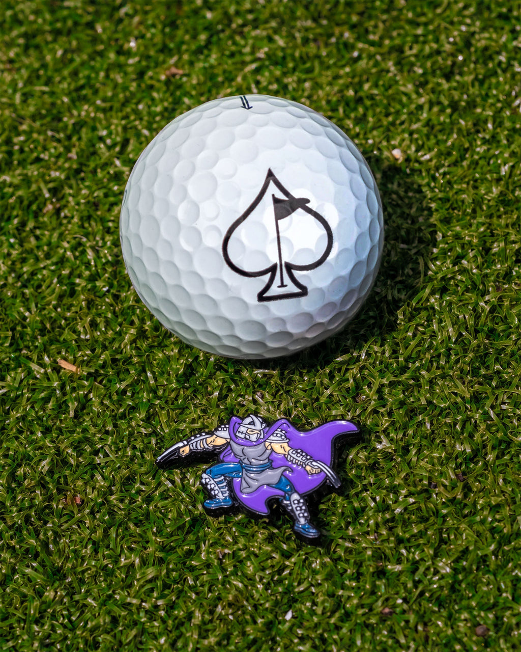 TMNT - Shredder Ball Marker – Pins and Aces, view 3