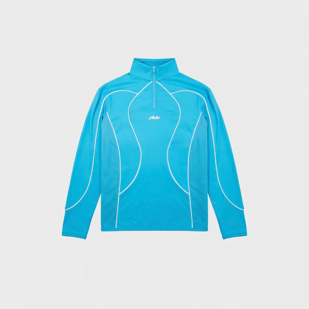 CANDLE QUARTER-ZIP | AQUA