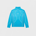 CANDLE QUARTER-ZIP | AQUA