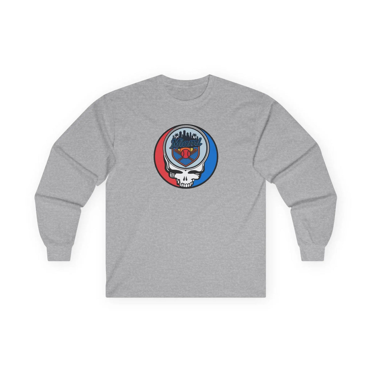 Miami Baseball Original StealieLong Sleeve T-Shirt