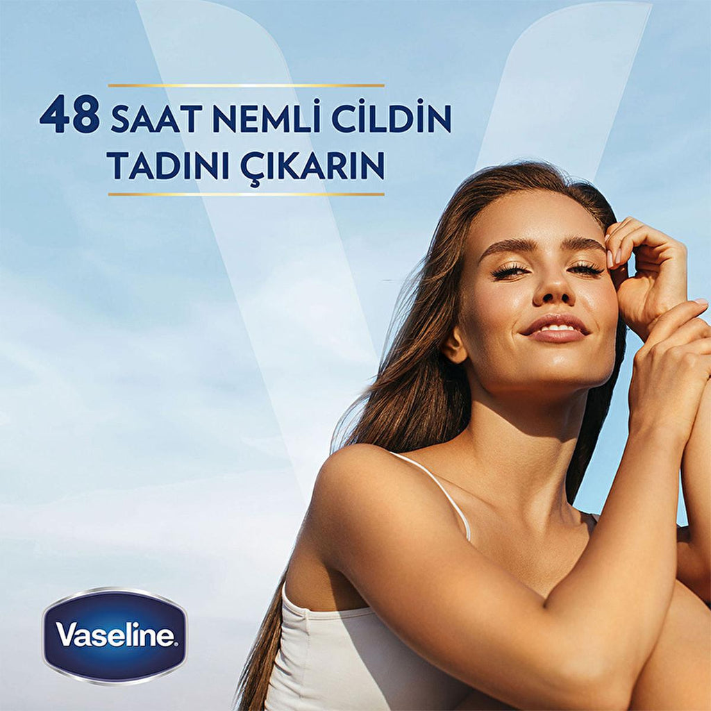 Vaseline Body Lotion for Dry and Sensitive Skin - 48 Hour Hydration, Hypoallergenic & Dermatologically Tested