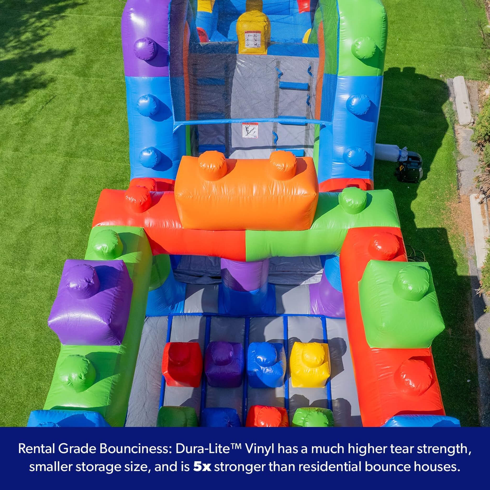 42FT Commercial Inflatable Obstacle Course With Dual Water Slide (SAK31587) – SAKSBY WHOLESALE, view 7