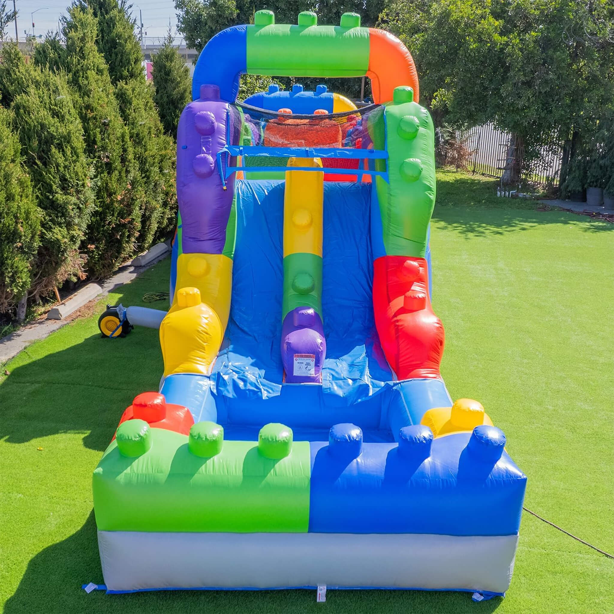 42FT Commercial Inflatable Obstacle Course With Dual Water Slide (SAK31587) – SAKSBY WHOLESALE, view 5