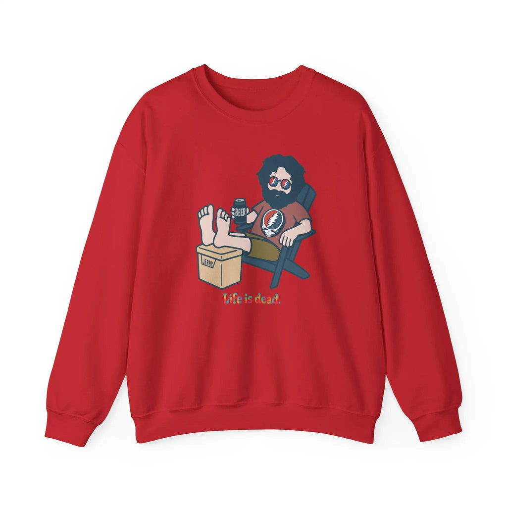 Stay Cool, Jerry Life is Dead Crewneck
