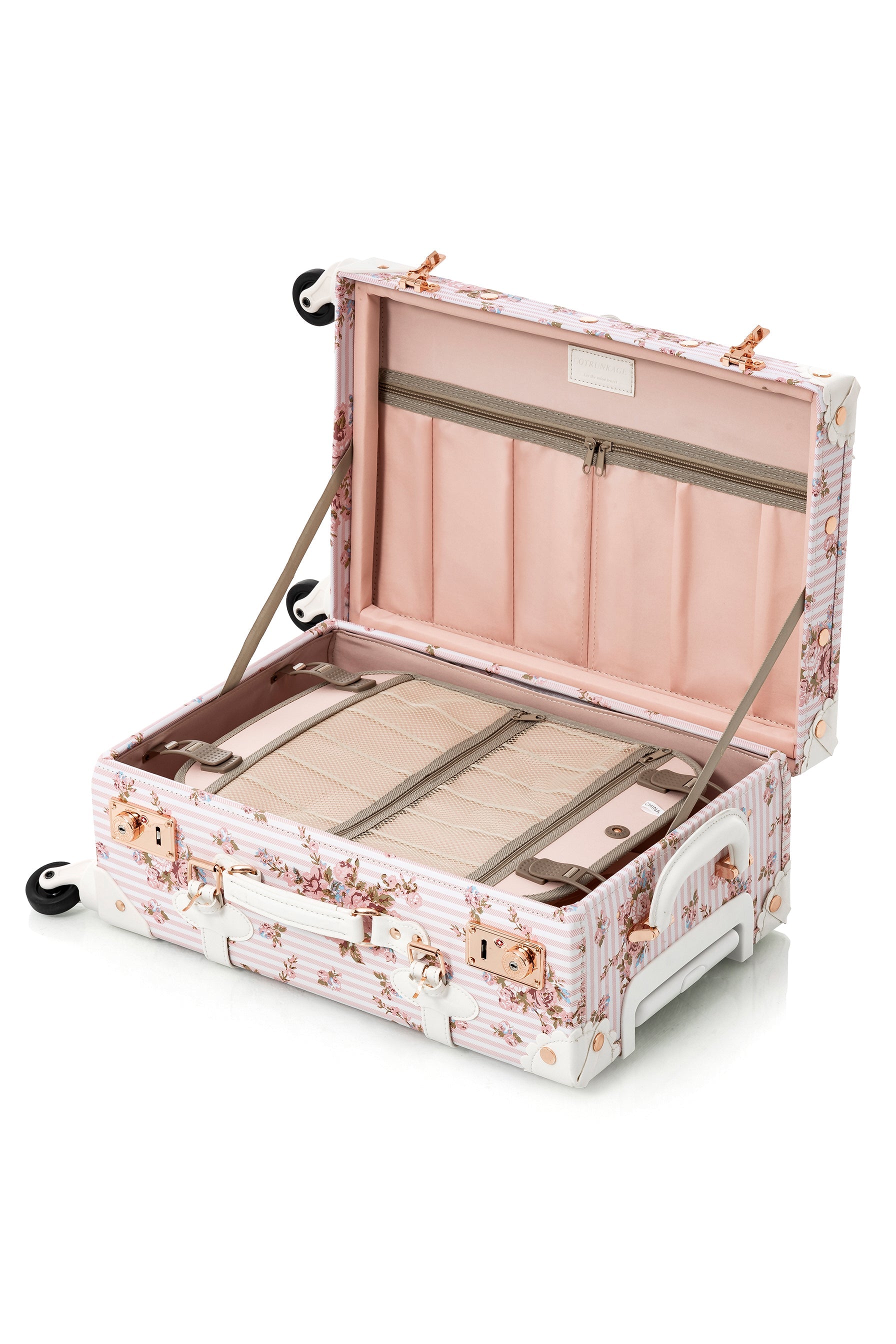 Botanica 3 Pieces Luggage Set - Pink Floral's