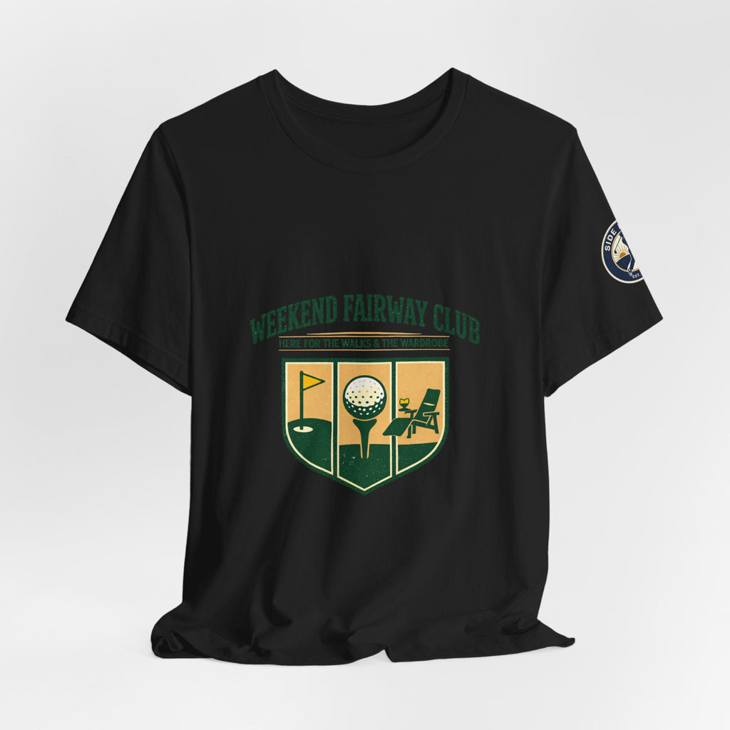 Tristan’s Treehouse Weekend Fairway Club Tee | golf aesthetic, country-club core — comparison shot