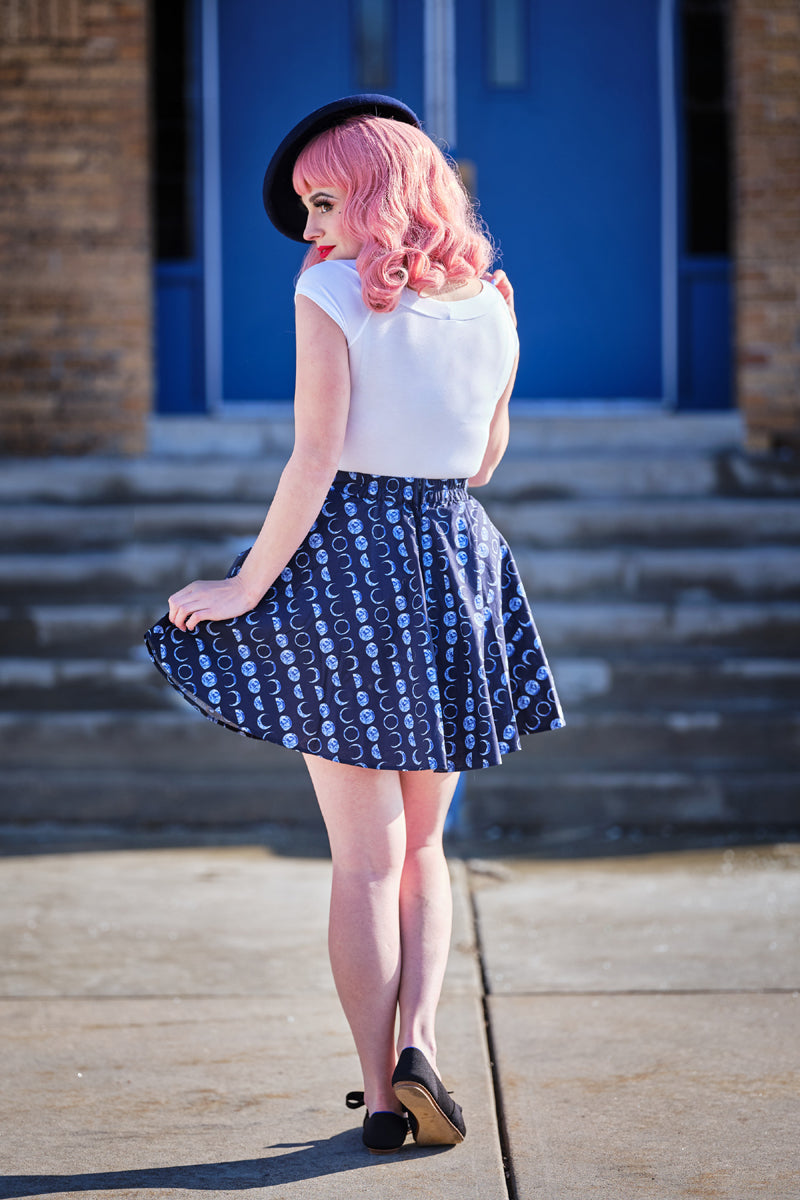 Let's Phase It Skater Skirt - 1X only, 1 left!