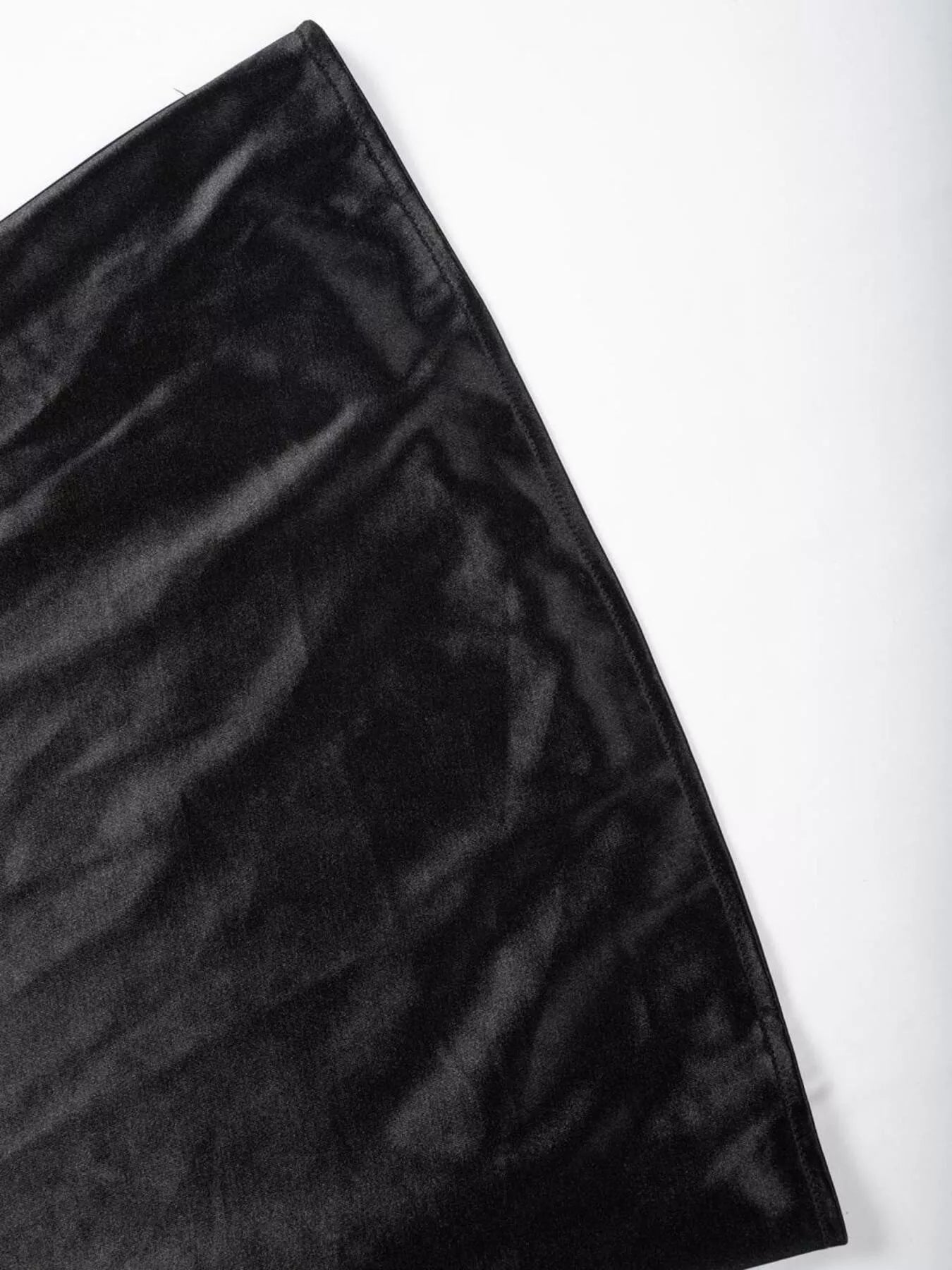 Satin Midi Skirt
