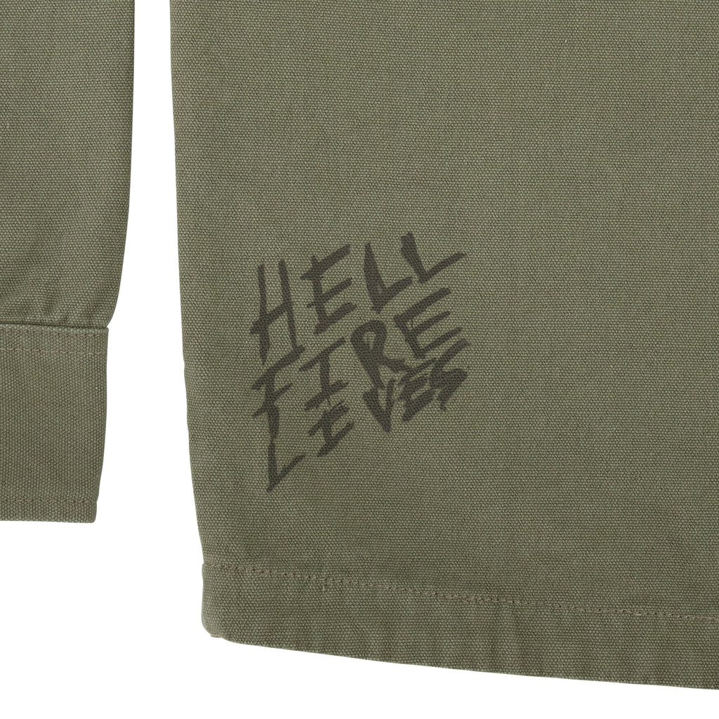 Santa Cruz x Stranger Things Crawl Military Jacket - Army