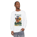 Ski Utah - Life is Dead Mountain Collection Garment-Dyed Long Sleeve T-Shirt