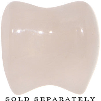 BodyCandy 00G Natural Rose Flower Quartz Sweet Heart Stone Saddle Plug — lifestyle context