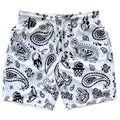 Bigger Than Basketball Court Bandit - Shorts - White — main product shot
