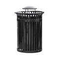45-Gallon Heavy-Duty Commercial Round Waste Bin With Rain Bonnet Lid (SAK94380) – SAKSBY WHOLESALE