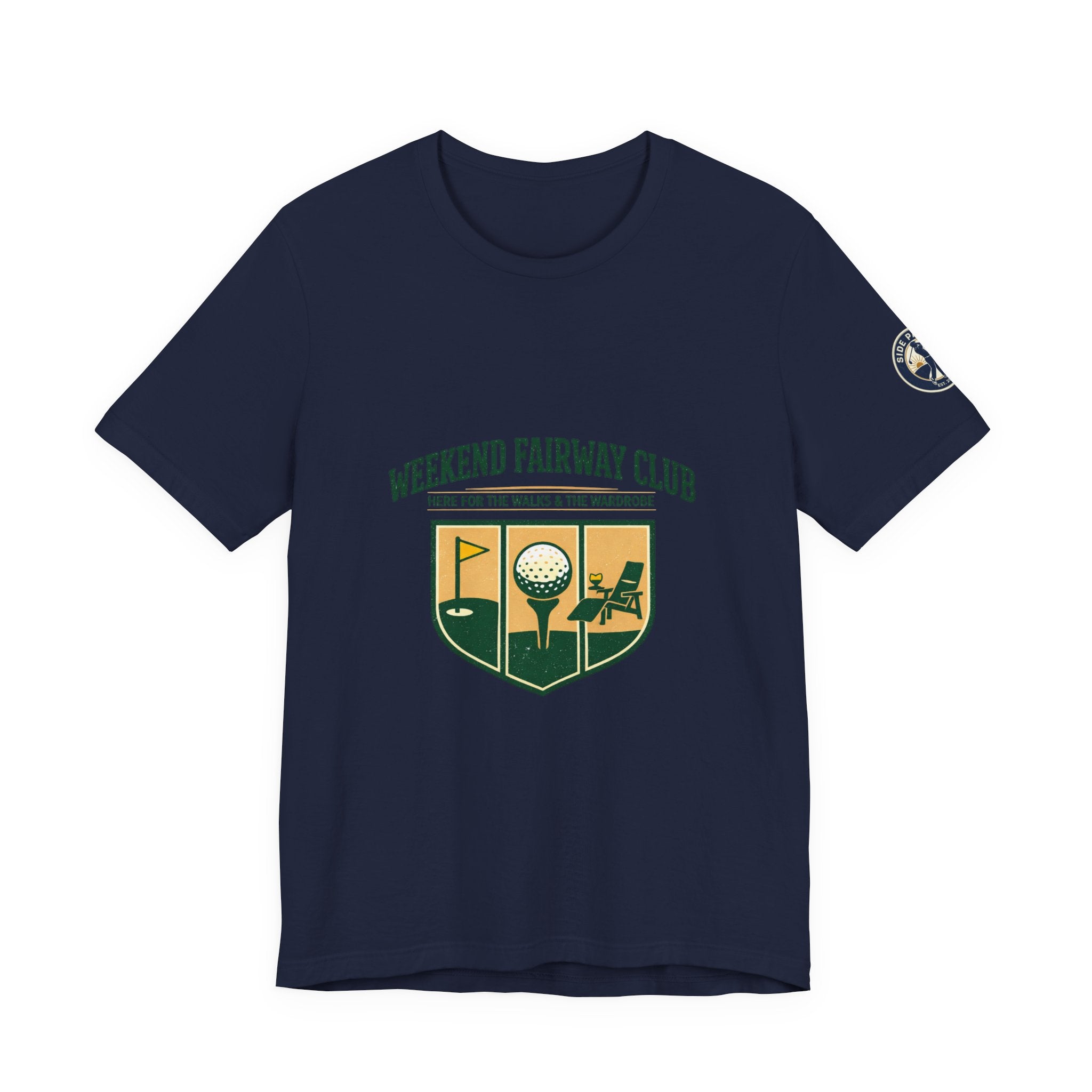 Tristan’s Treehouse Weekend Fairway Club Tee | golf aesthetic, country-club core — back view