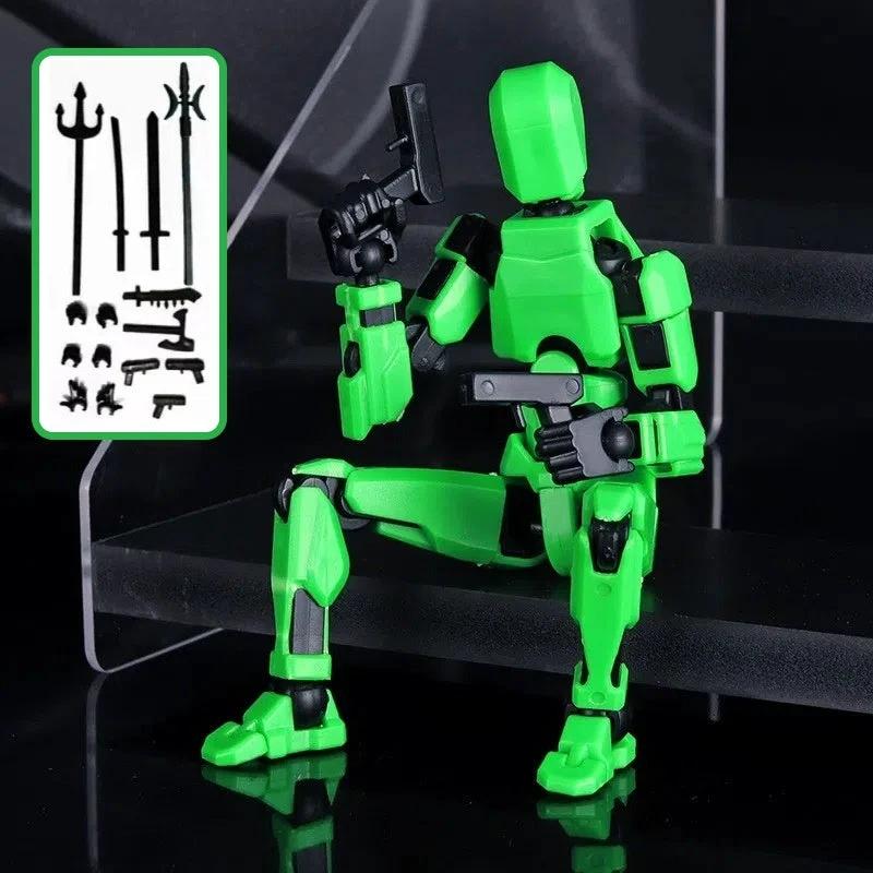 Multi-Jointed Shapeshift Robot - 3D Printed Action Model Toy