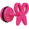 BodyCandy Pink Neon Enamel Snipping Scissors Cheater Plug — main product shot