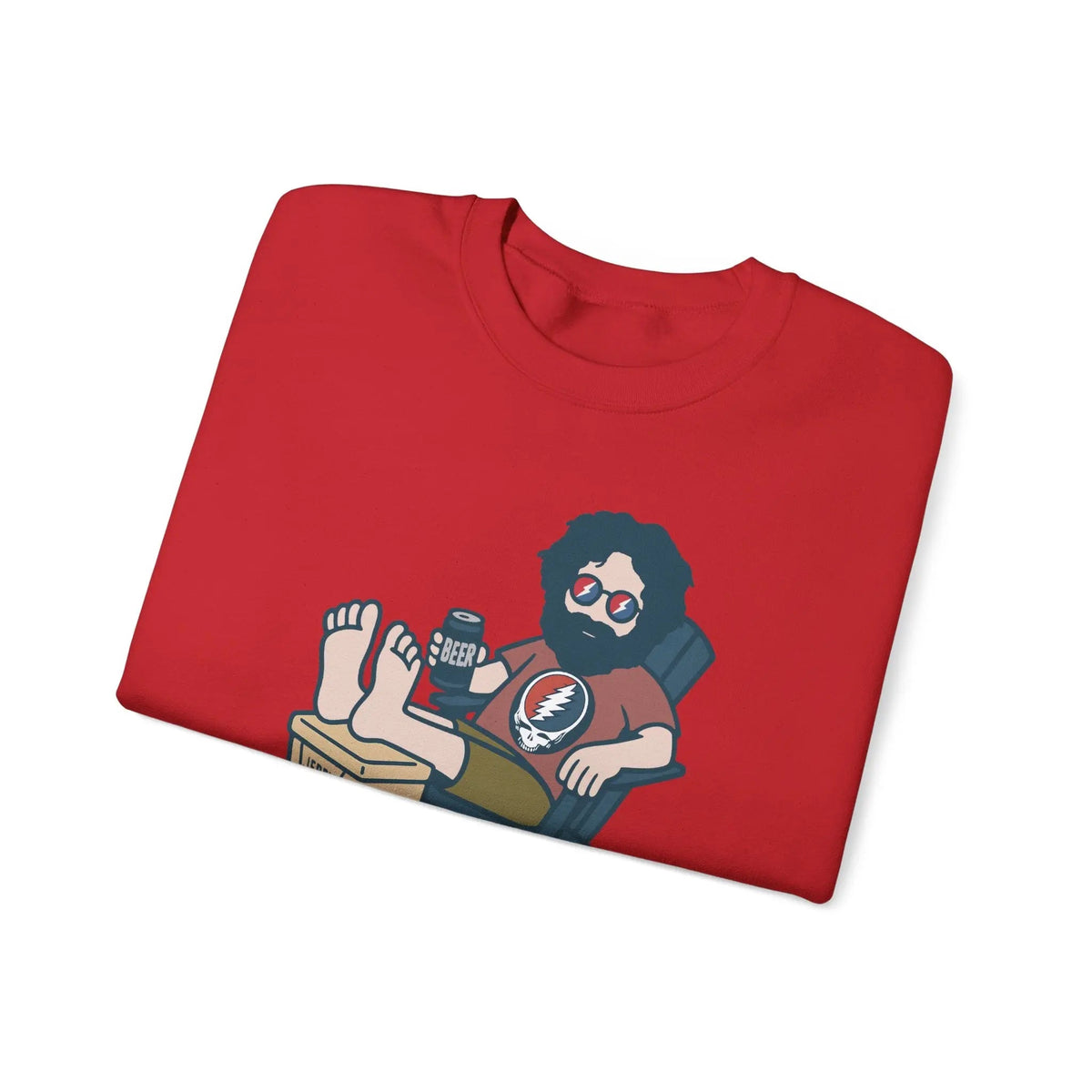 Stay Cool, Jerry Life is Dead Crewneck