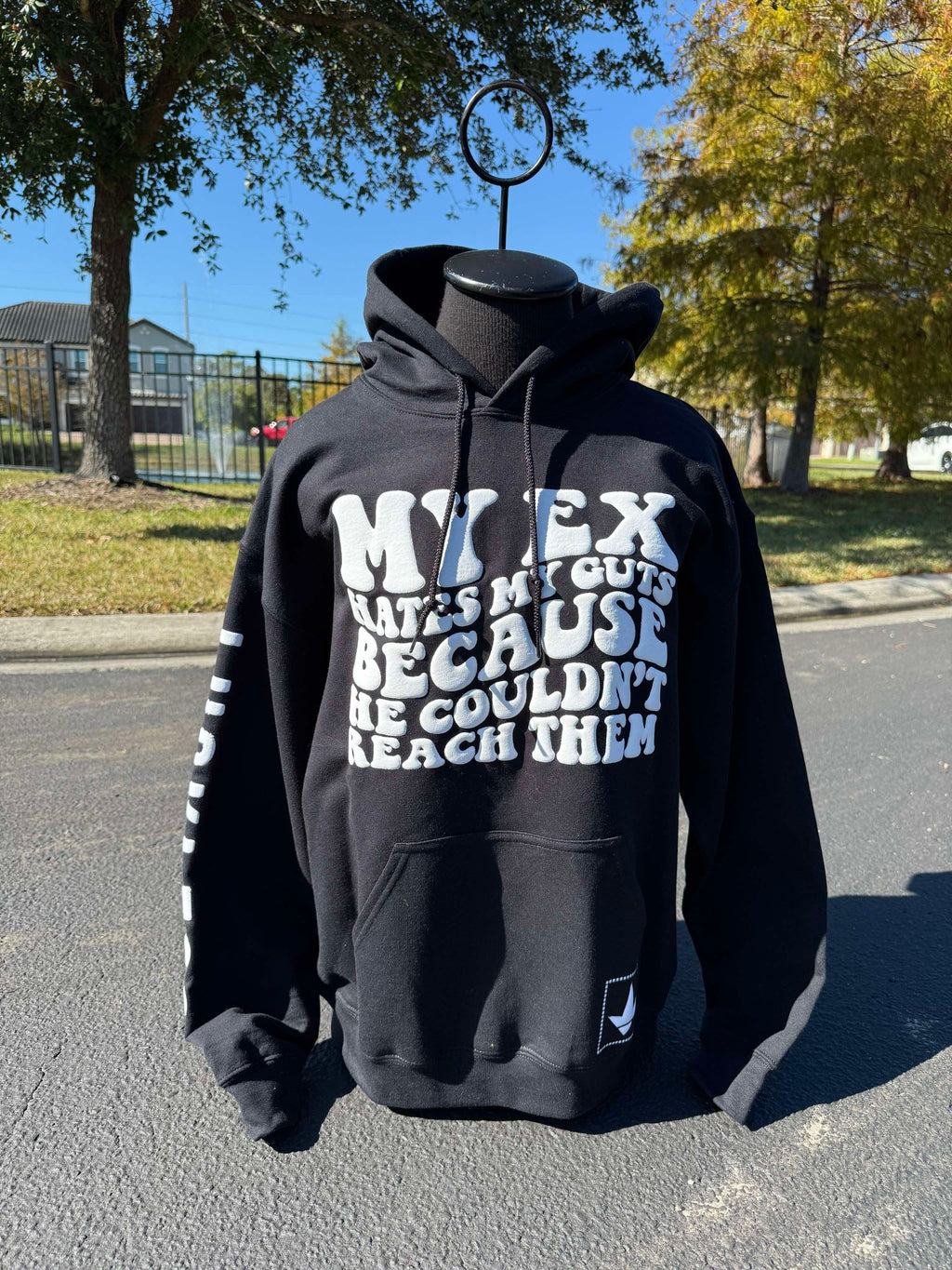 Luckless Outfitters My Ex Hates My Guts Hoodie — lifestyle context