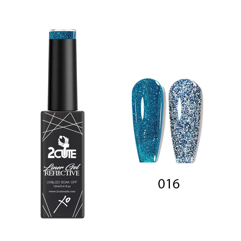 Reflective Liner 016 – 2Cute Nails, view 3