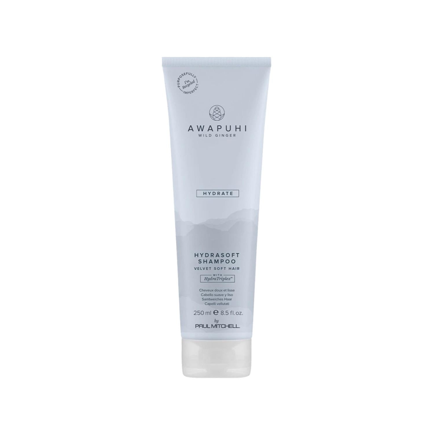 Paul Mitchell Awapuhi Wild Ginger Hydrasoft Shampoo - Moisturizing, Hydrating & Sulfate-Free for Dry Hair
