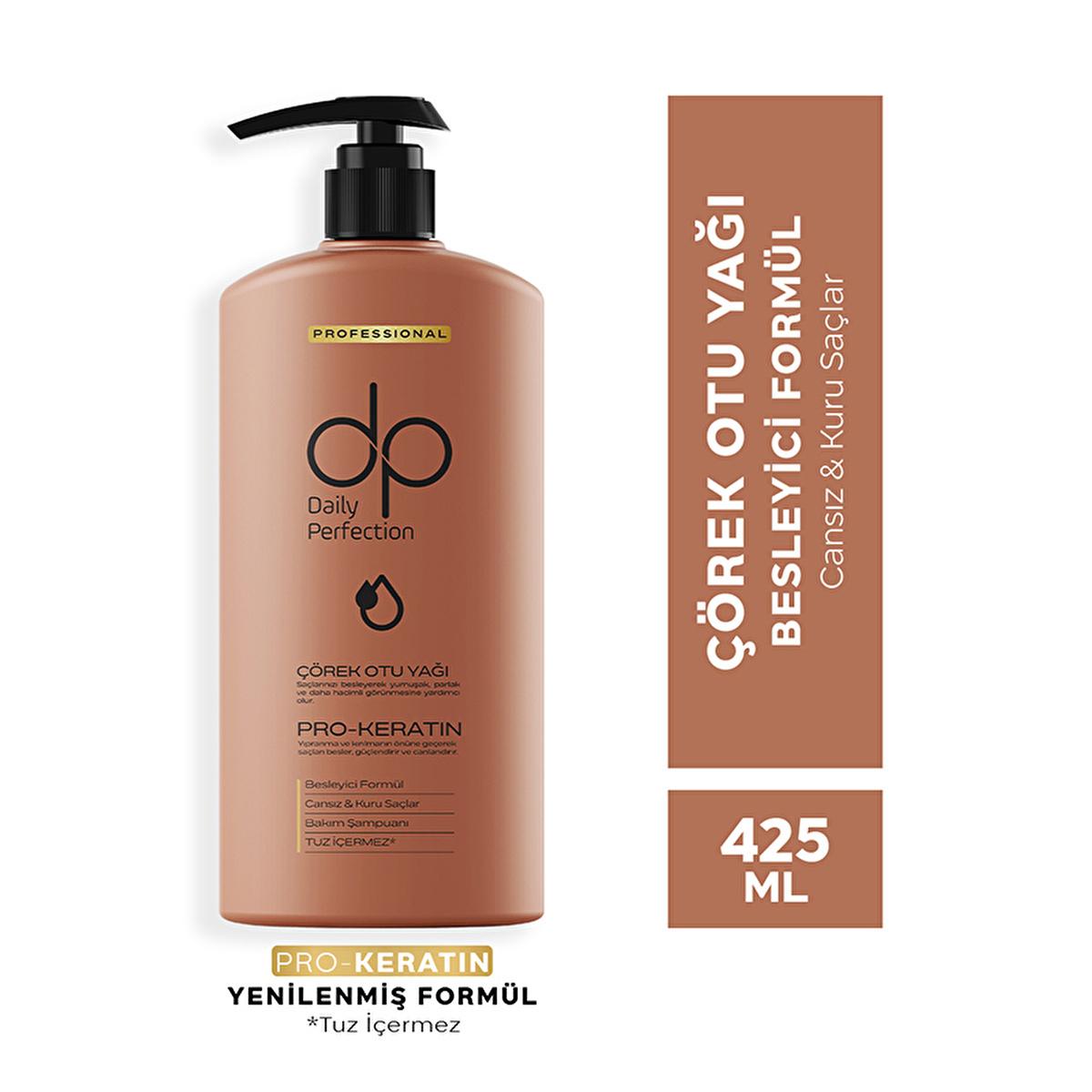 DP Shampoo ‚šrek Otu: Black Seed Oil Shampoo for Hair Strengthening, Growth & Damage Repair - Salt-Free Formula