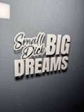 Luckless Outfitters Big Dreams Sticker Decal — main product shot