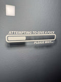 Luckless Outfitters Attempting to GAF Sticker Decal — main product shot