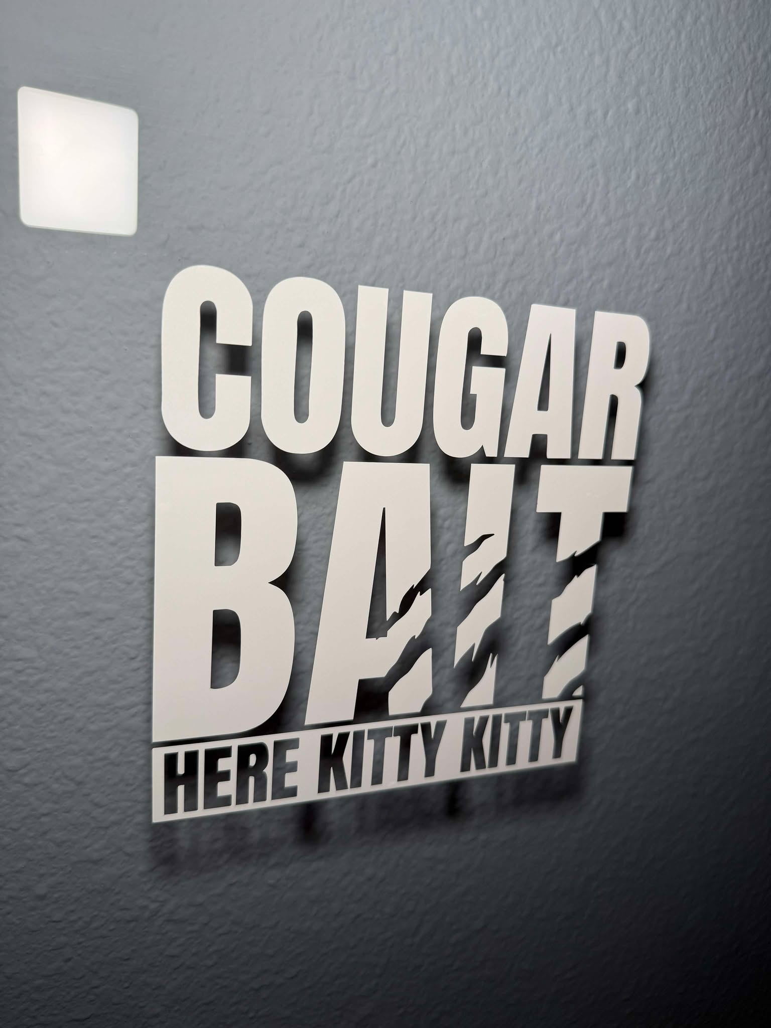 Luckless Outfitters Cougar Bait Decal — main product shot