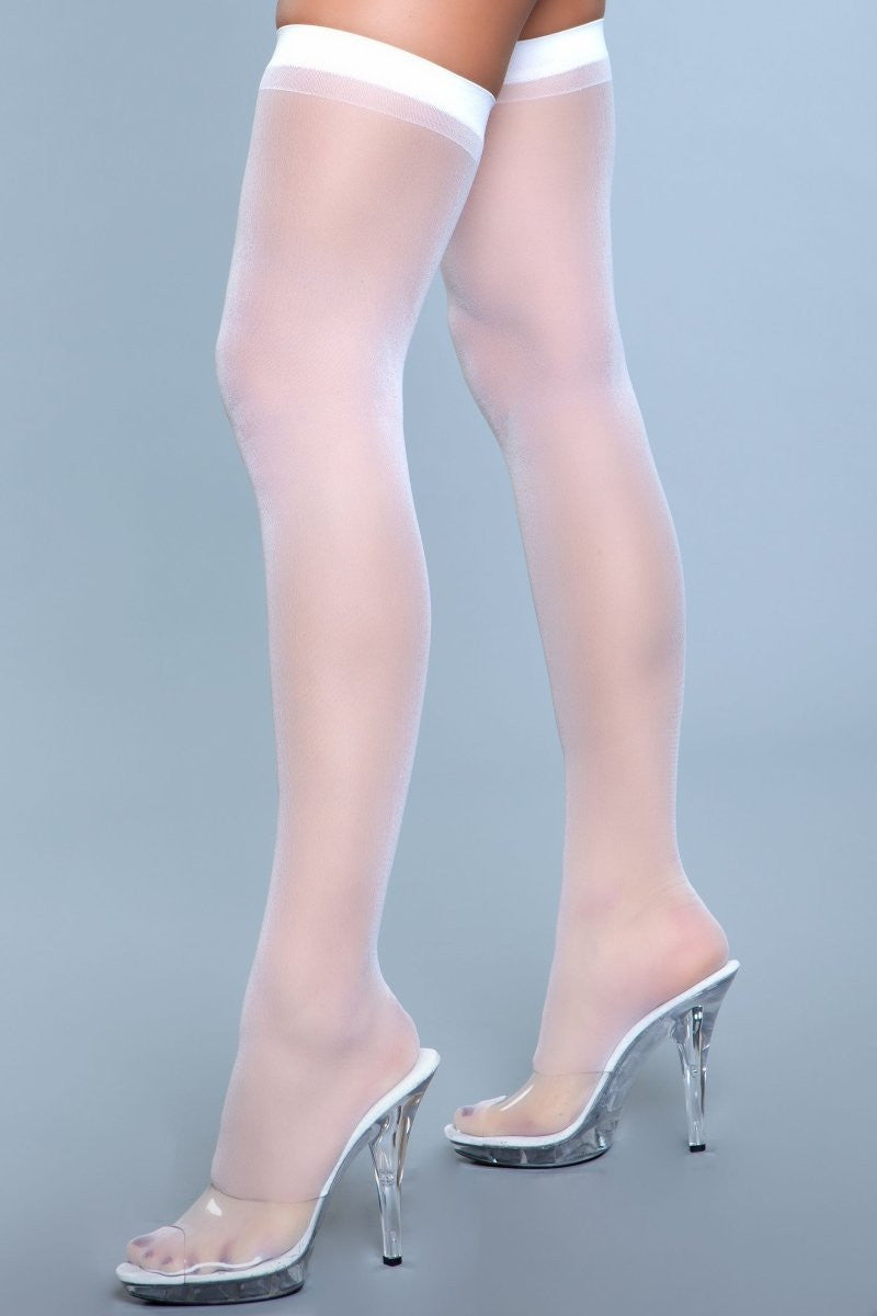 Love Spark Cove | Intimate Apparel, Pleasure Shop & Free Shipping 1918 Best Behavior Thigh Highs — comparison shot