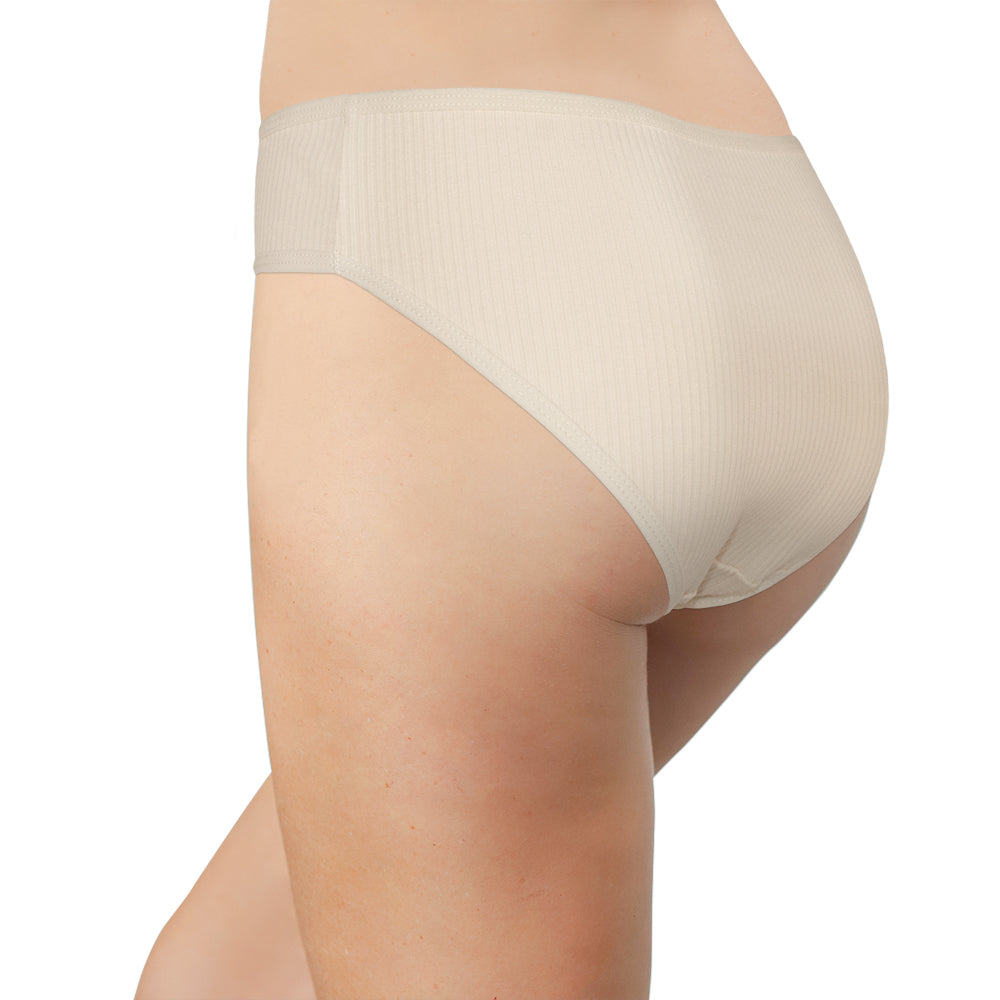 Love Libby Panties Cotton Rib Bikini — comparison shot