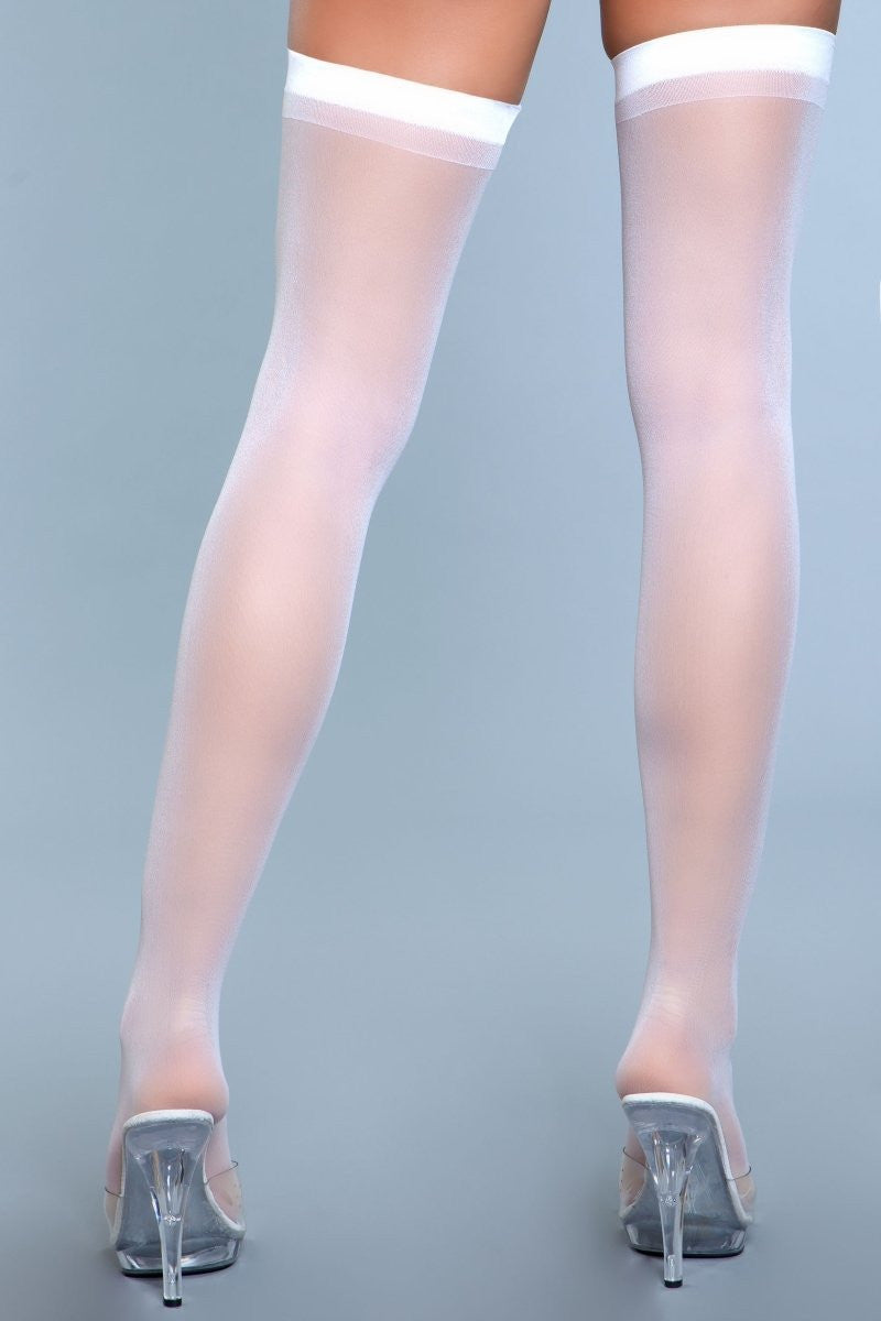 Love Spark Cove | Intimate Apparel, Pleasure Shop & Free Shipping 1918 Best Behavior Thigh Highs — fabric or material detail