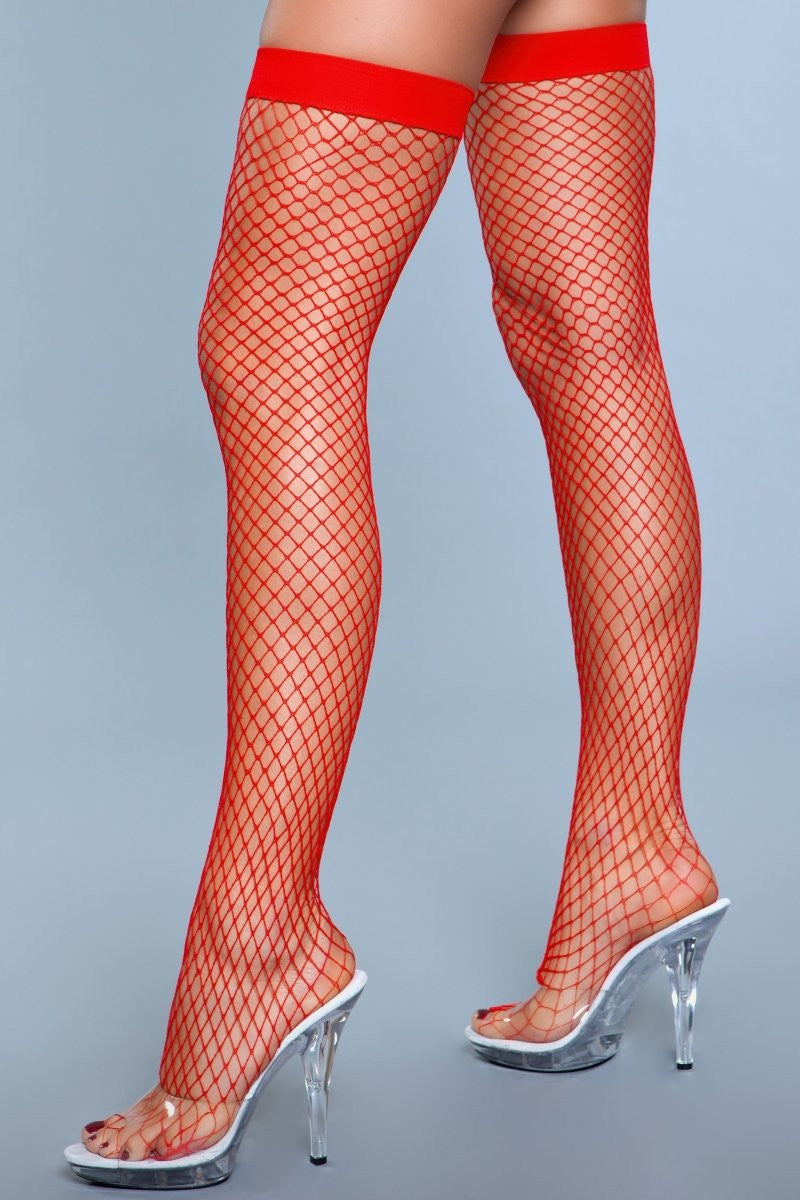 Love Spark Cove | Intimate Apparel, Pleasure Shop & Free Shipping 1921 Catch Me If You Can Thigh Highs — back view