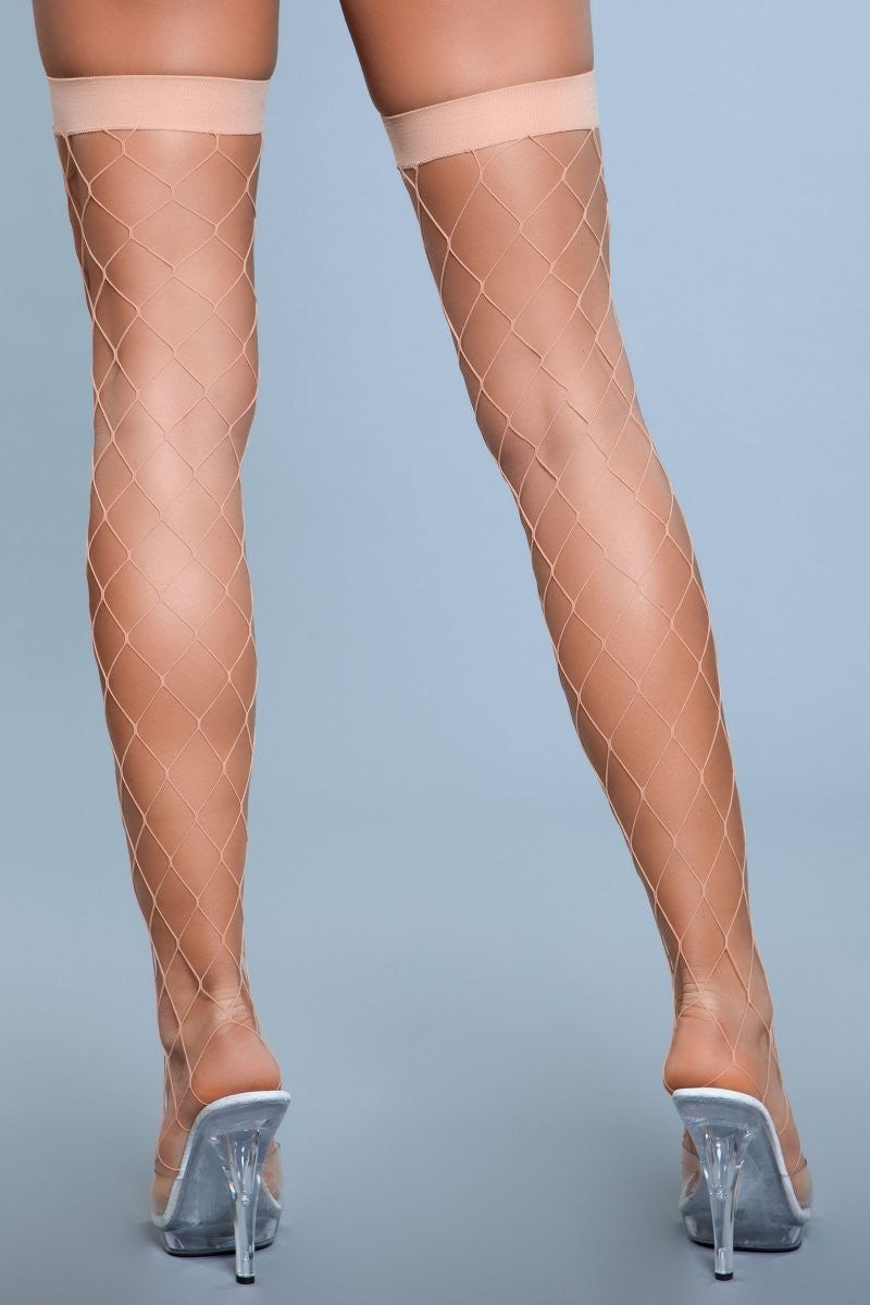 Love Spark Cove | Intimate Apparel, Pleasure Shop & Free Shipping 1922 Caught In My Trap Thigh Highs — alternative angle