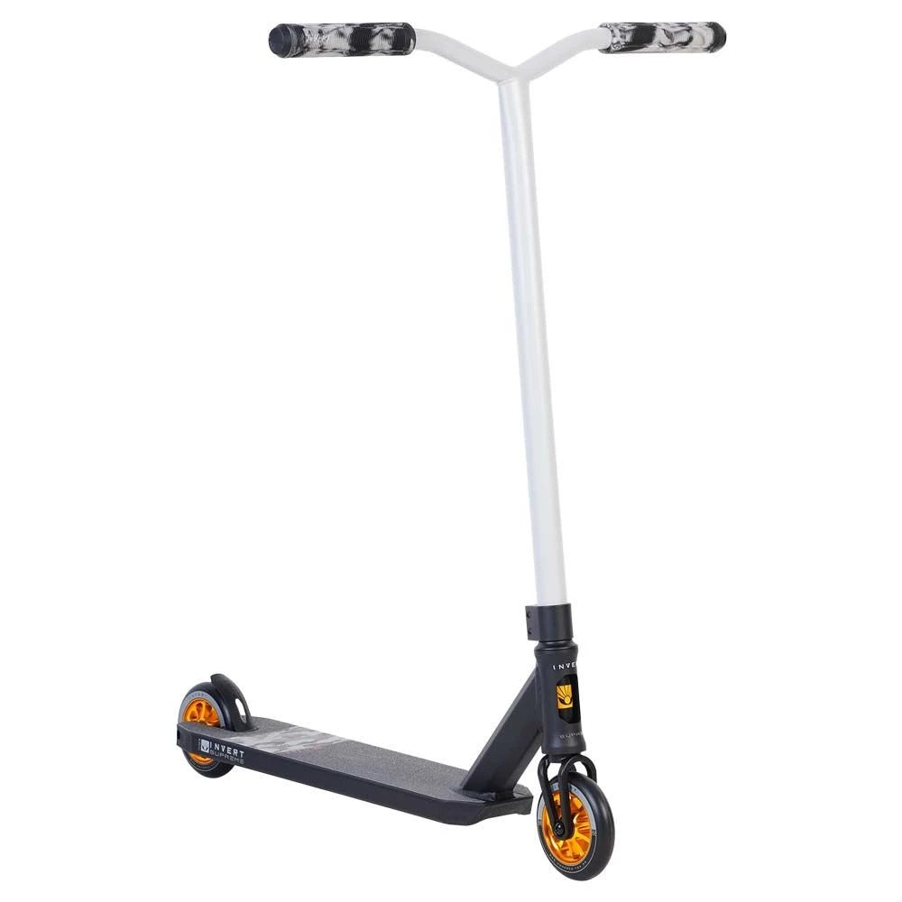 Invert Supreme 3-10-14 Complete Scooter - Black/Raw by Skates USA