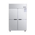 48-Inch Commercial 33 Cu.Ft Stainless Steel Reach-In Refrigerator With Four Split Doors (SAK83046) – SAKSBY WHOLESALE